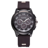 Blue Luxury Silicone Watch